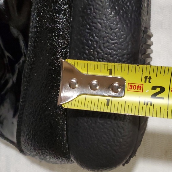 Sonia Rykiel black patent leather Steampunk Goth  laceup boots size 8 - Picture 16 of 16